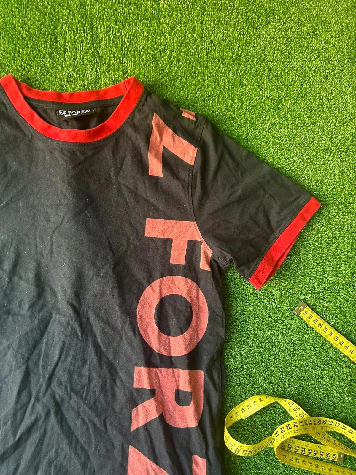 Black t-shirt with red patterns FZ Forza – photo 8